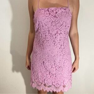 Francescas Mi Ami Dress lilac purple lace dress